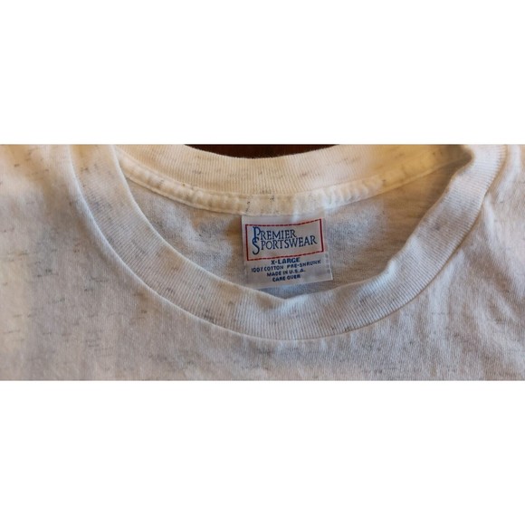 VTG Premier Sportsware Single Stitch Corpus Christi Embroidered T-shirt Size XL - Picture 3 of 9